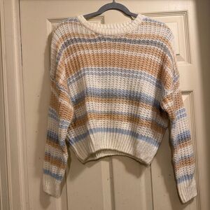 Princess Polly Cream Knit Sweater